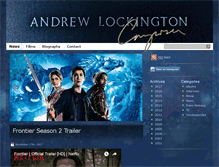 Tablet Screenshot of andrewlockington.com